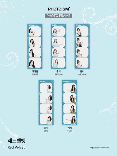 Red Velvet X PHOTOISM代印