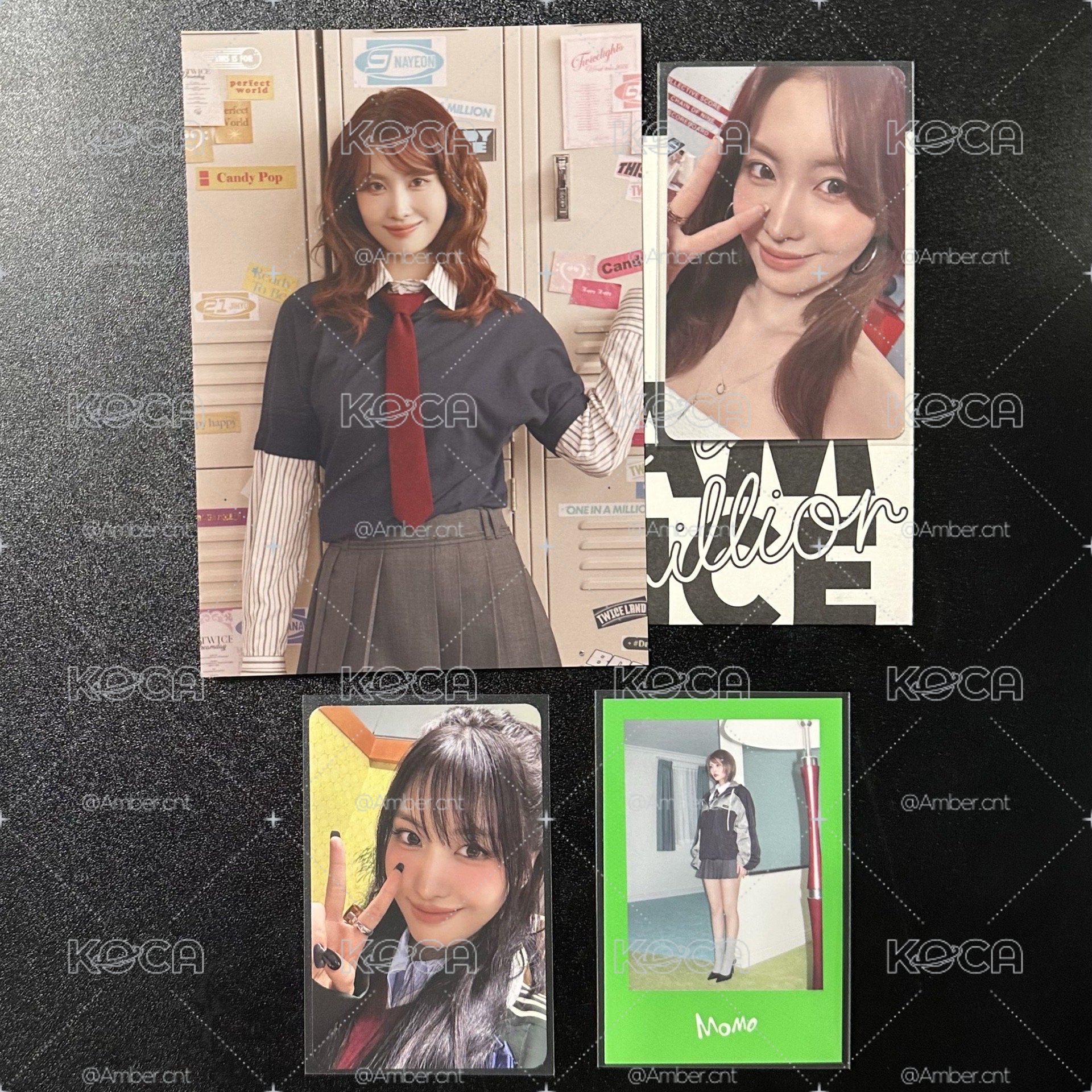 TWICE MOMO 小卡盤🩷