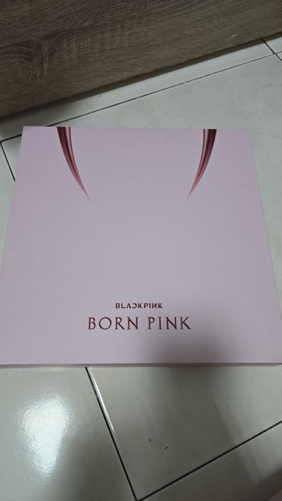 BORN PINK 專輯 粉膠版 空專 