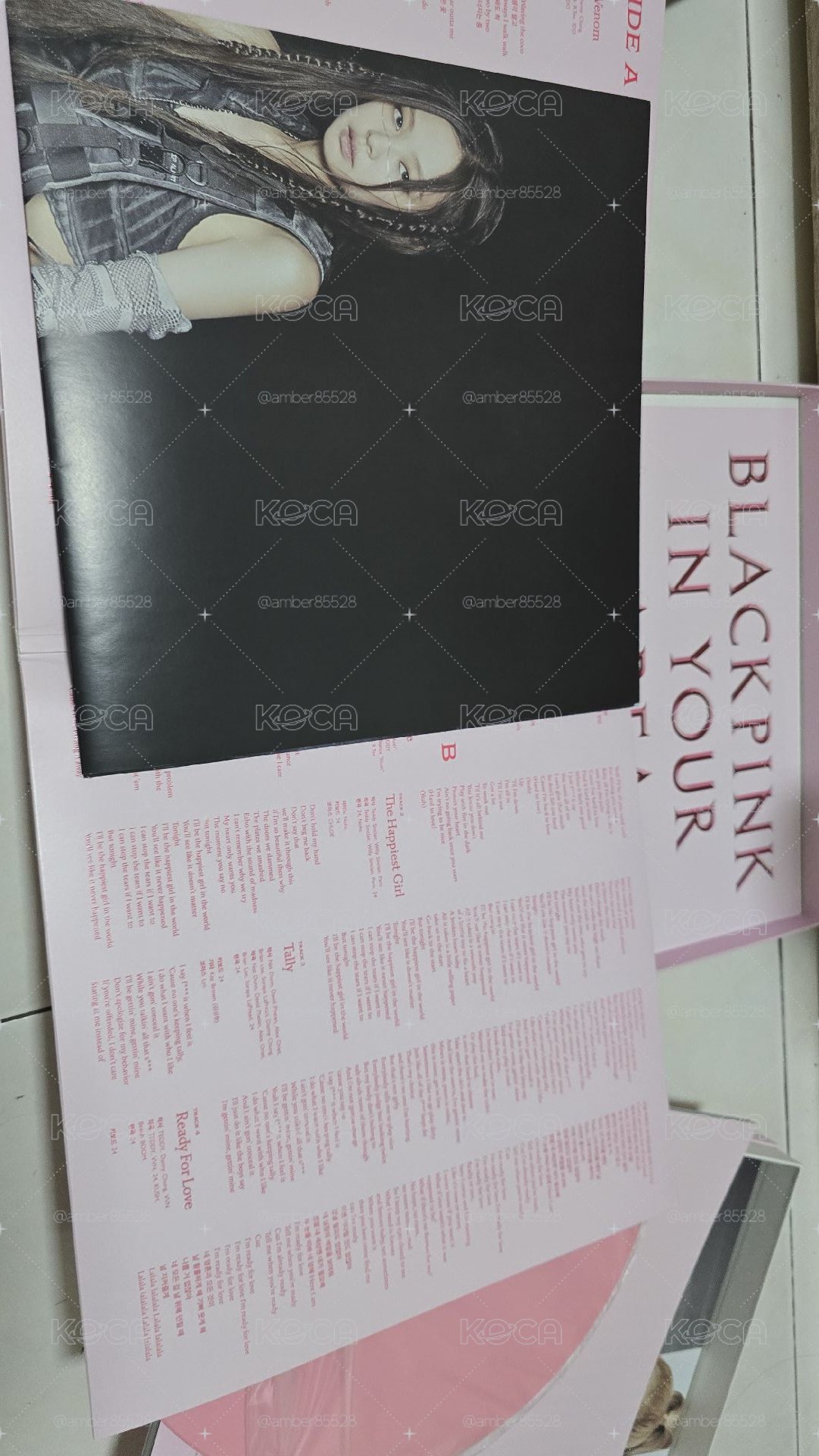 BORN PINK 專輯 粉膠版 空專 
