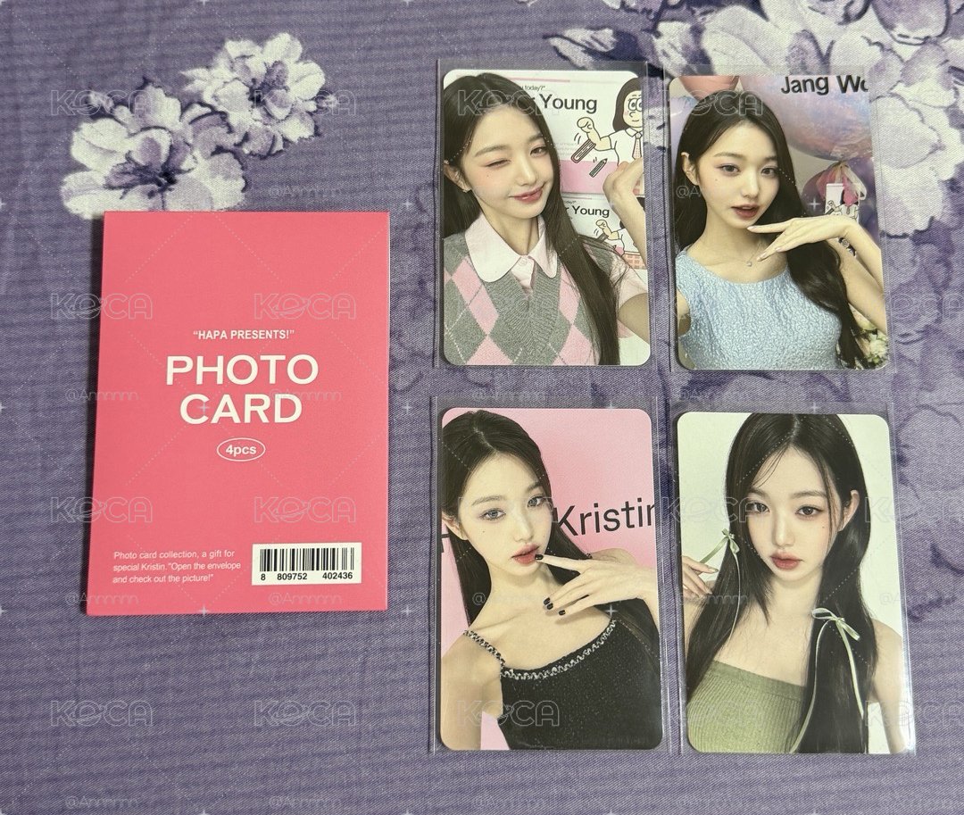 Hapa Kristin 4.0 代言卡 一套