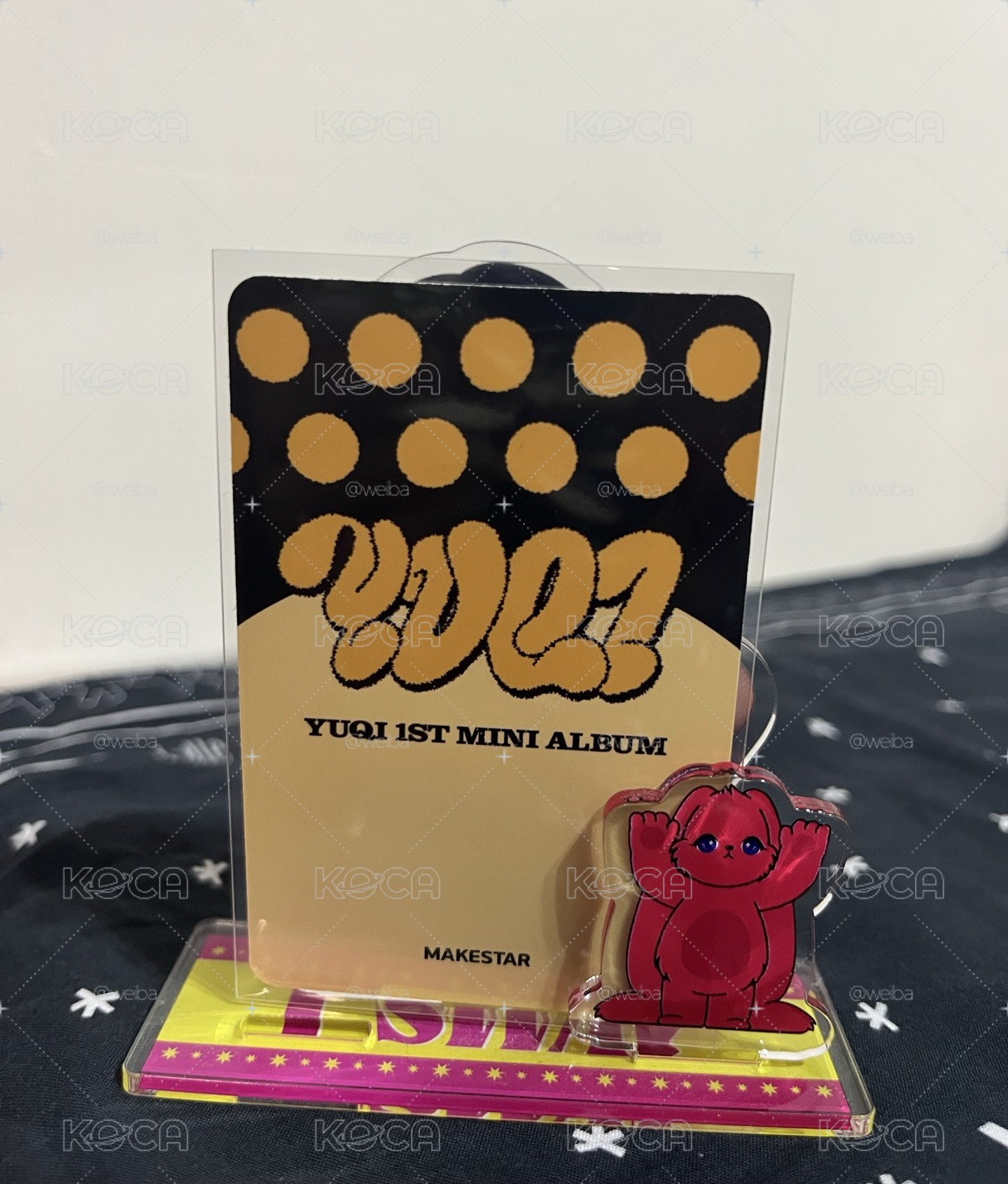 YUQ1 ms 1.0預售 特典卡 雨衣琦