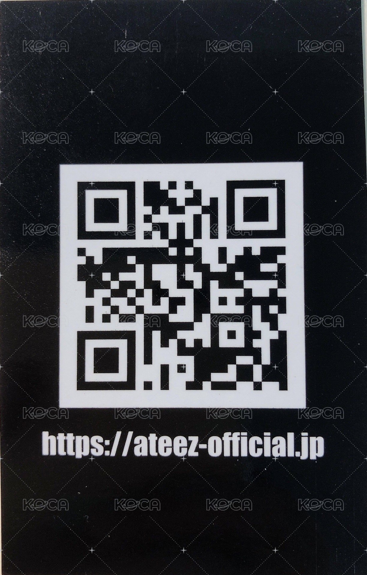 KCON JAPAN 2019 入場卡 / 場限卡  背面
