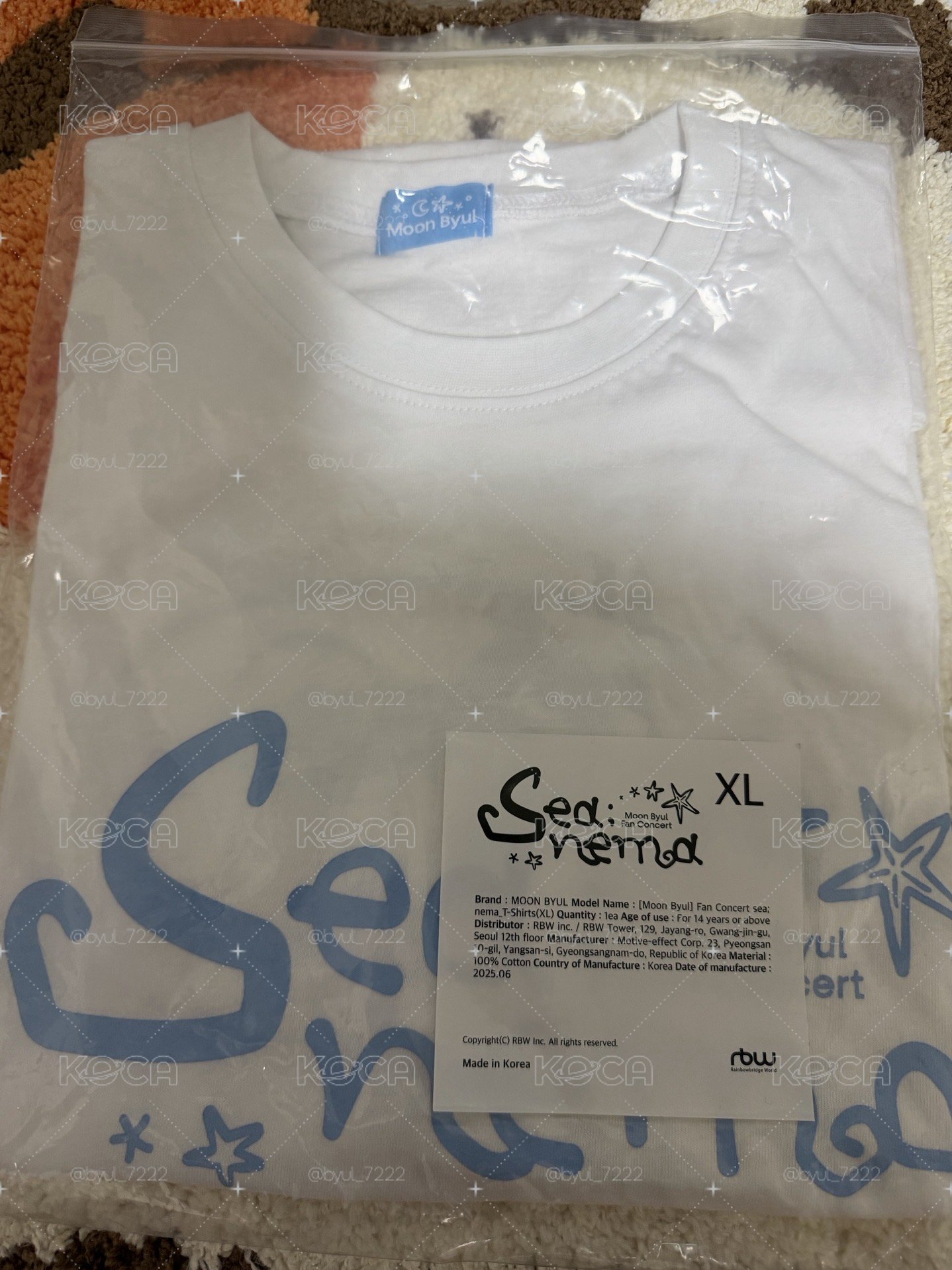 文星伊 seanema台灣場週邊衣