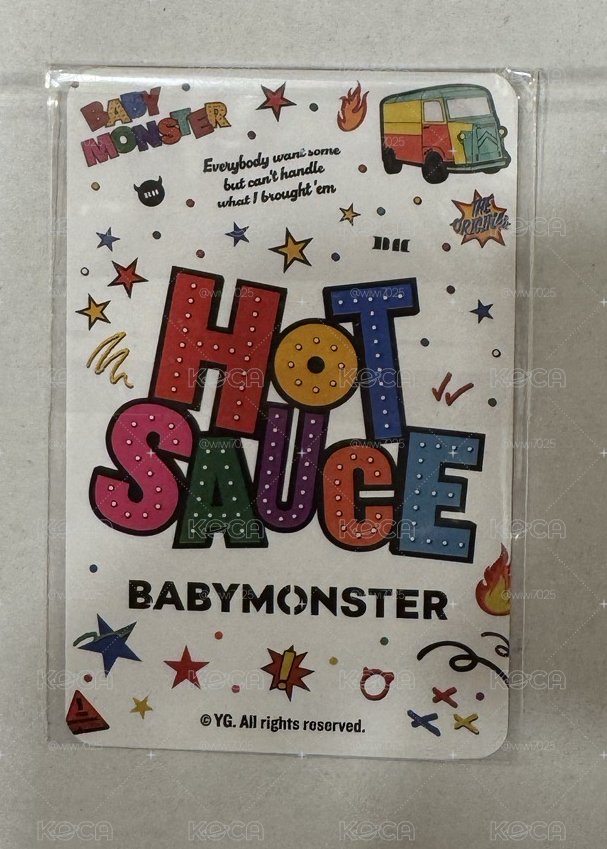 HOT SAUCE立牌系列ASA未拆原包裝。沒有立牌