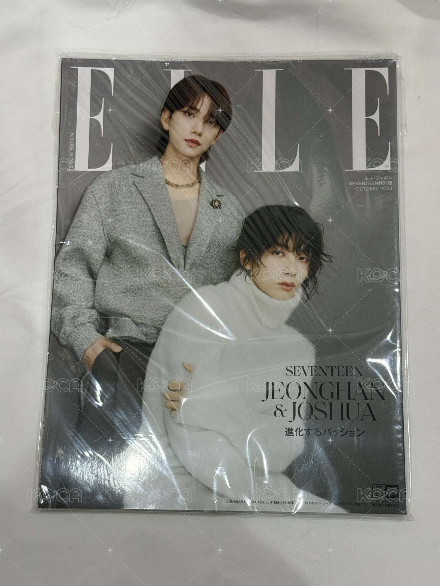 elle2023十月刊Jeonghan x Joshua 