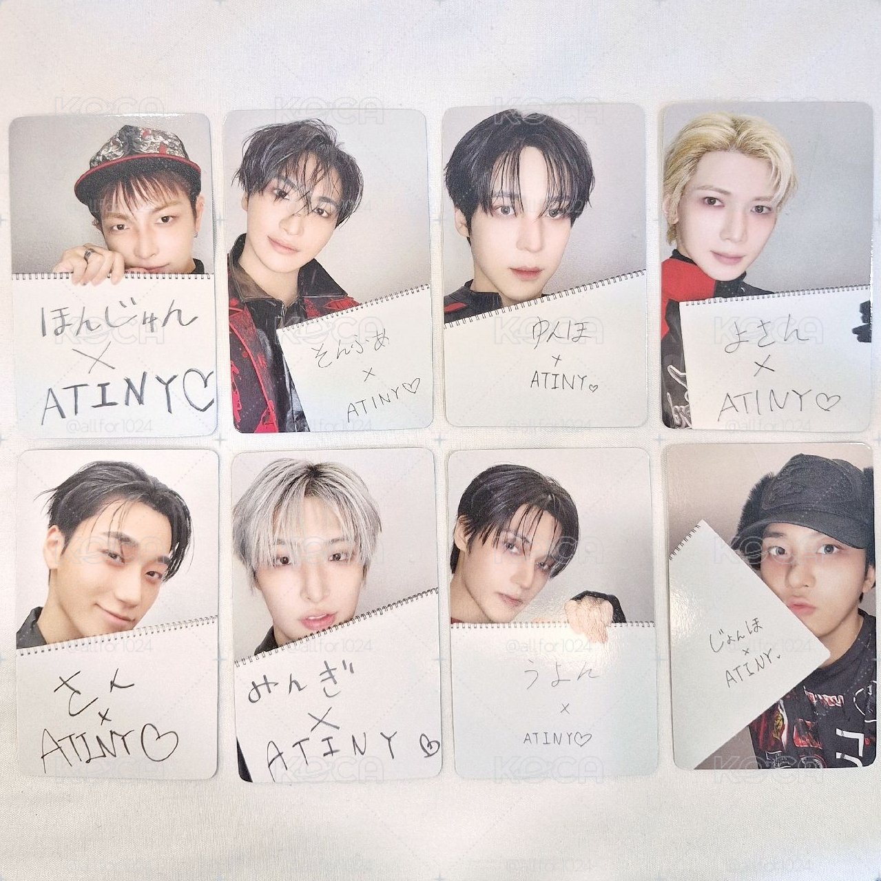 ATEEZ｜BAD (Japanese Ver.) JP FC特典卡