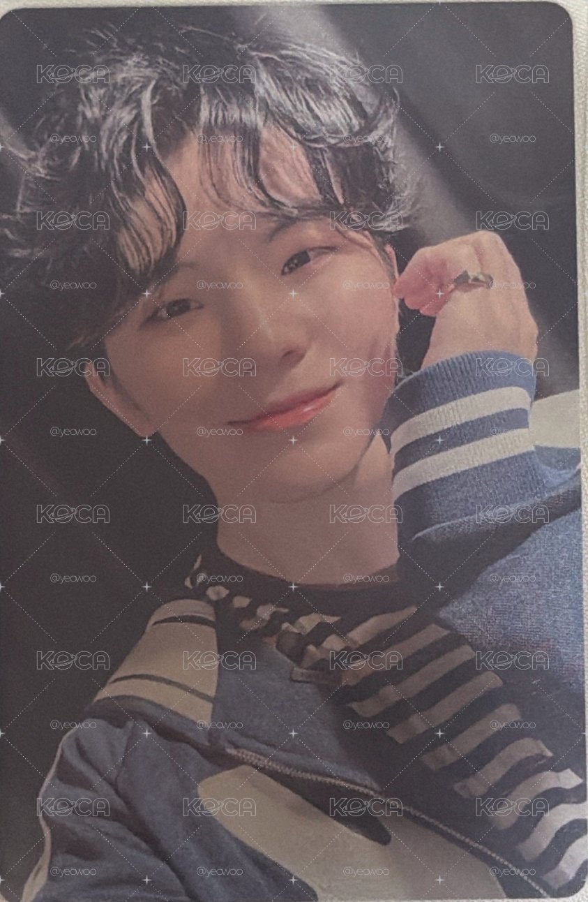 SEVENTEEN 2023克拉島小卡 含貼紙 李知勳 WOOZI