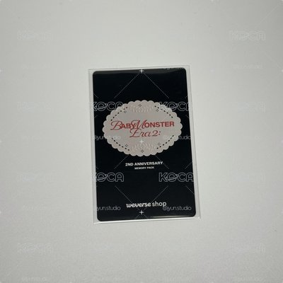Rora 茶 Wvs特典卡 B 二週年
