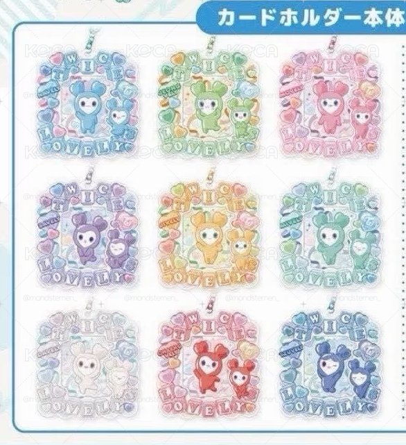 Mina全新萬代卡套 