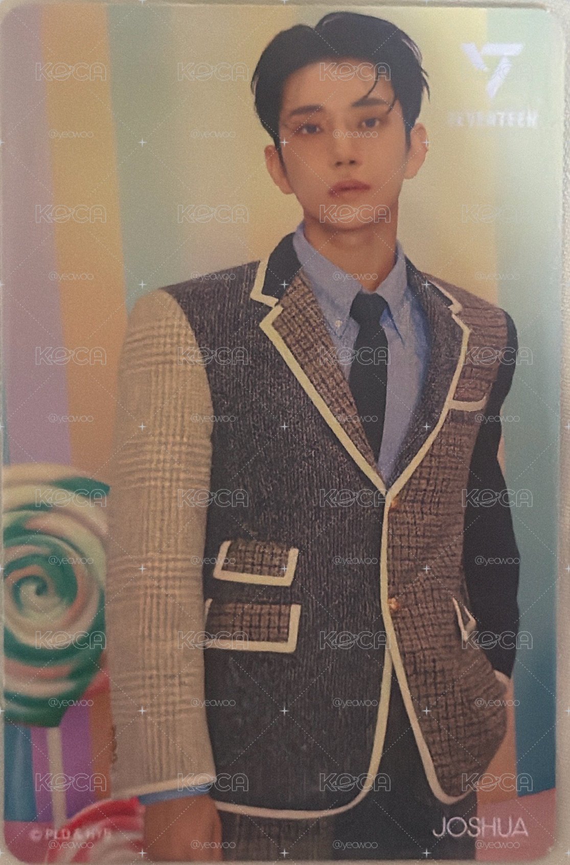 SEVENTEEN 精選專小卡 洪知秀