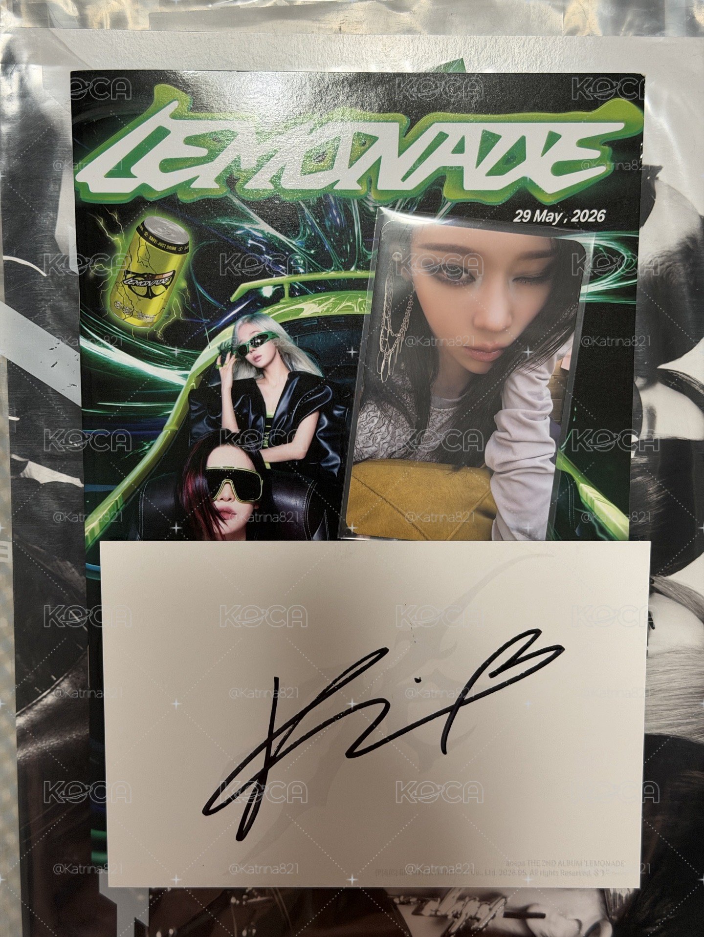 LEMONADE  柚親簽 全專