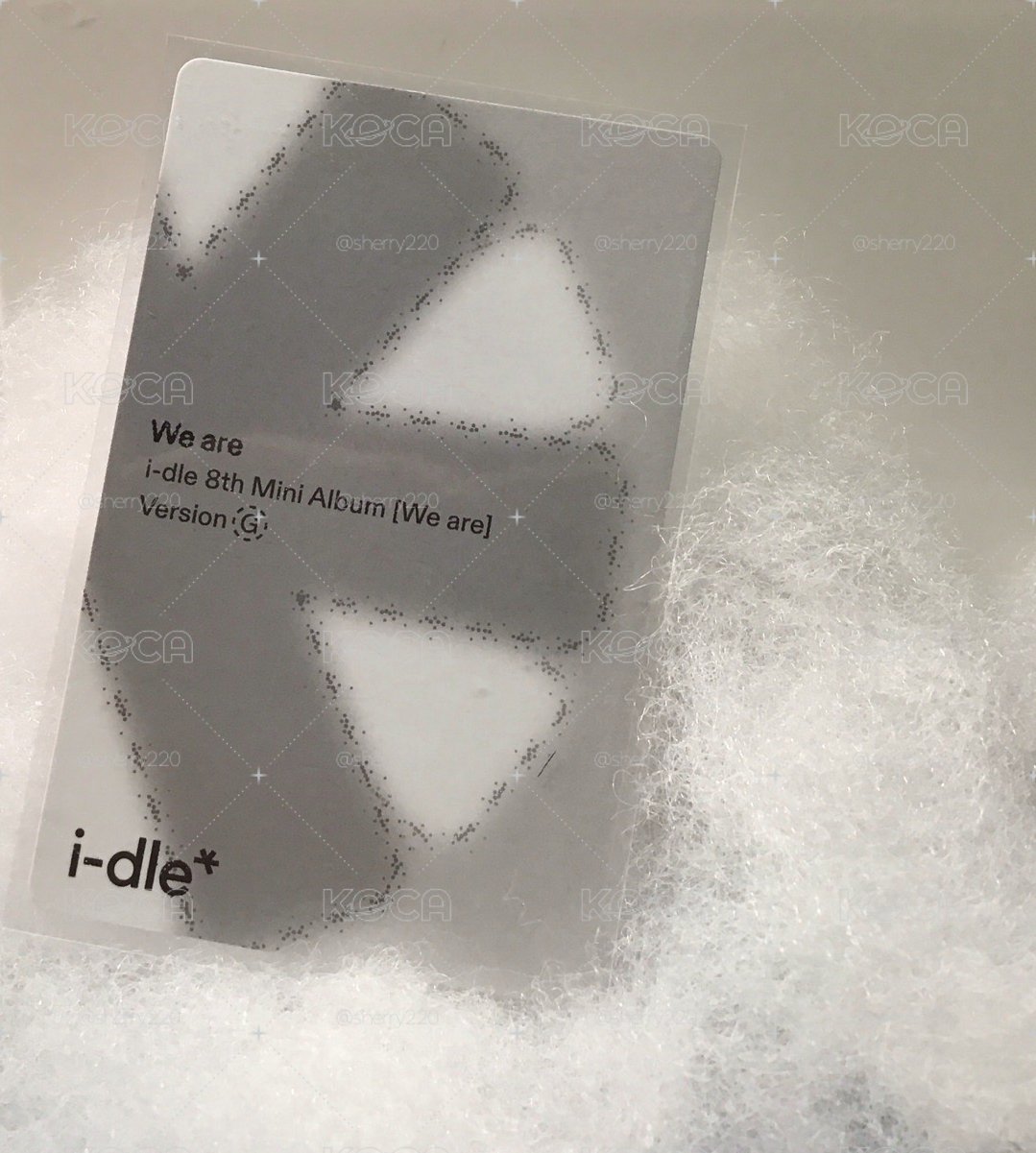 We are 專輯卡 麵