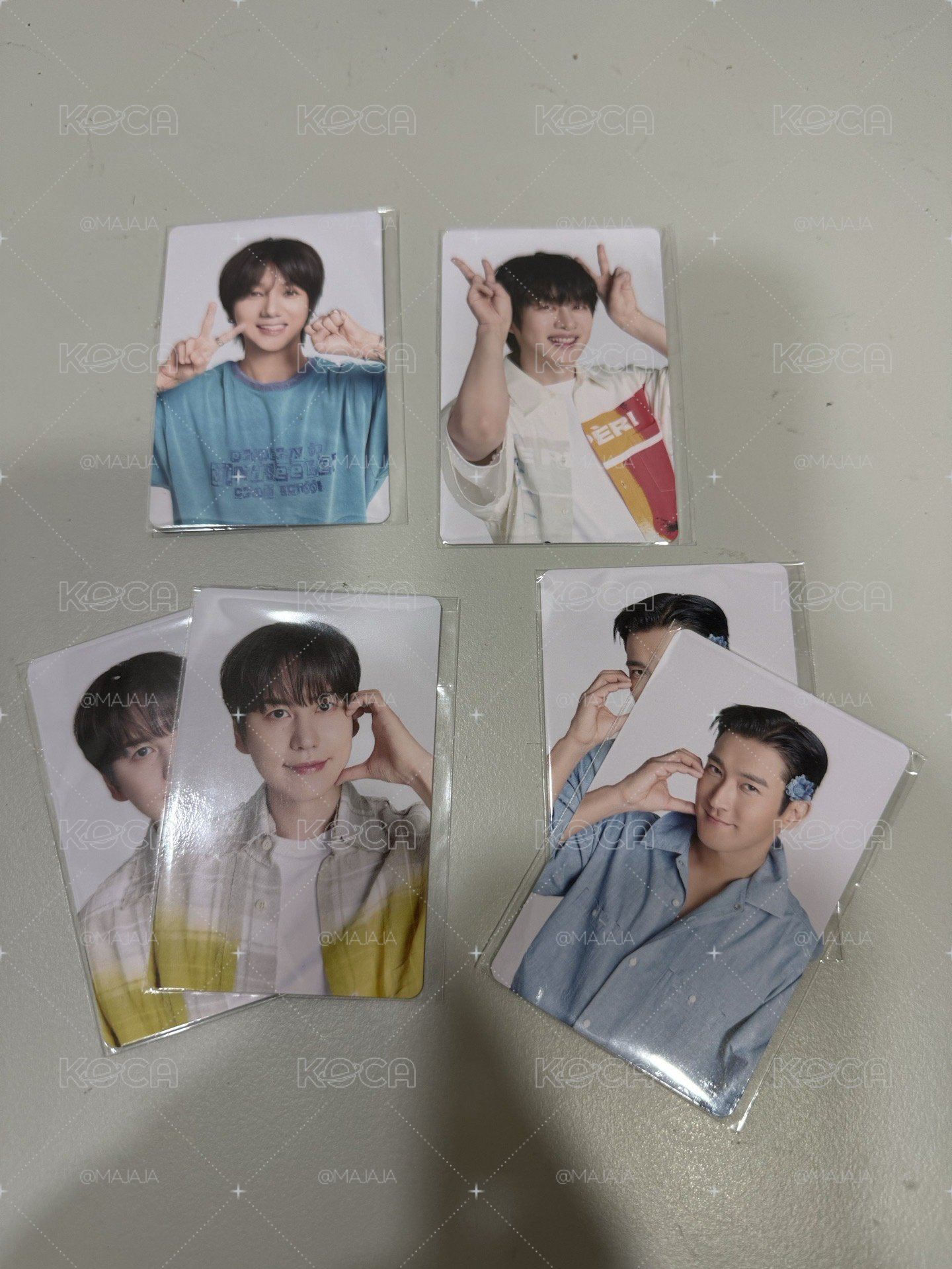 現貨 Super junior SJ Market日本 蜂蜜蛋糕小卡 圭賢 藝聲 始源 希澈