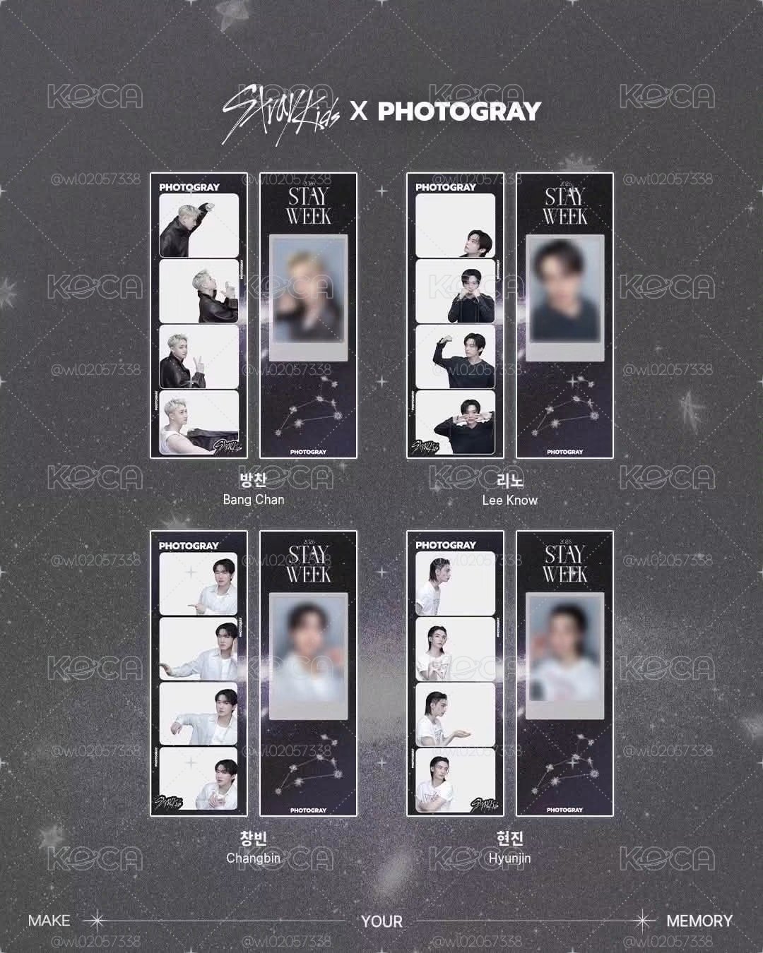 Stray Kids STAY WEEK PHOTOGRAY 人生四格