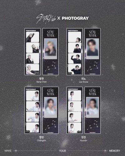 Stray Kids STAY WEEK PHOTOGRAY 人生四格