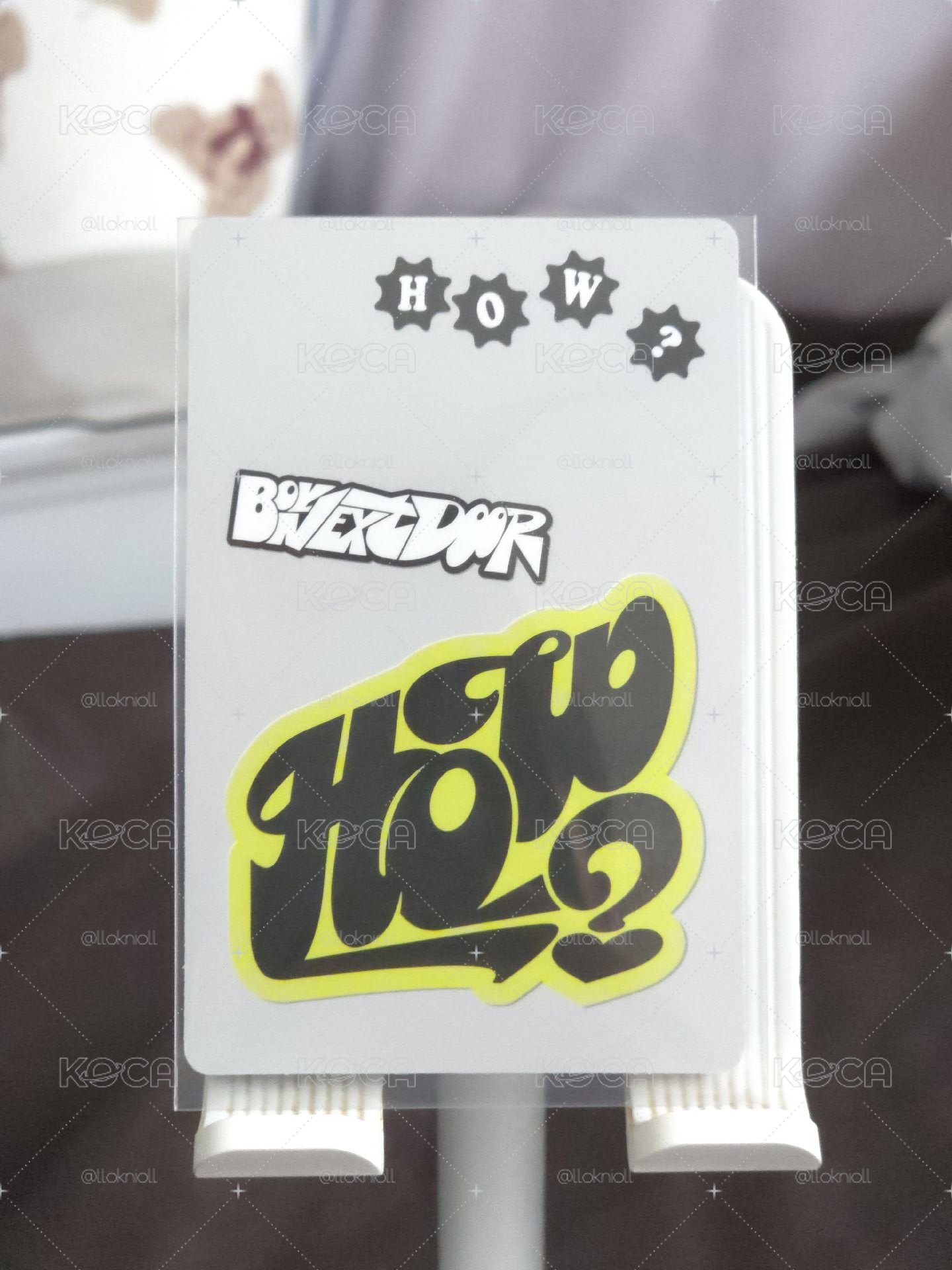 Jaehyun 明宰鉉 HOW? KMStore 蝦皮 2.0 簽售卡 