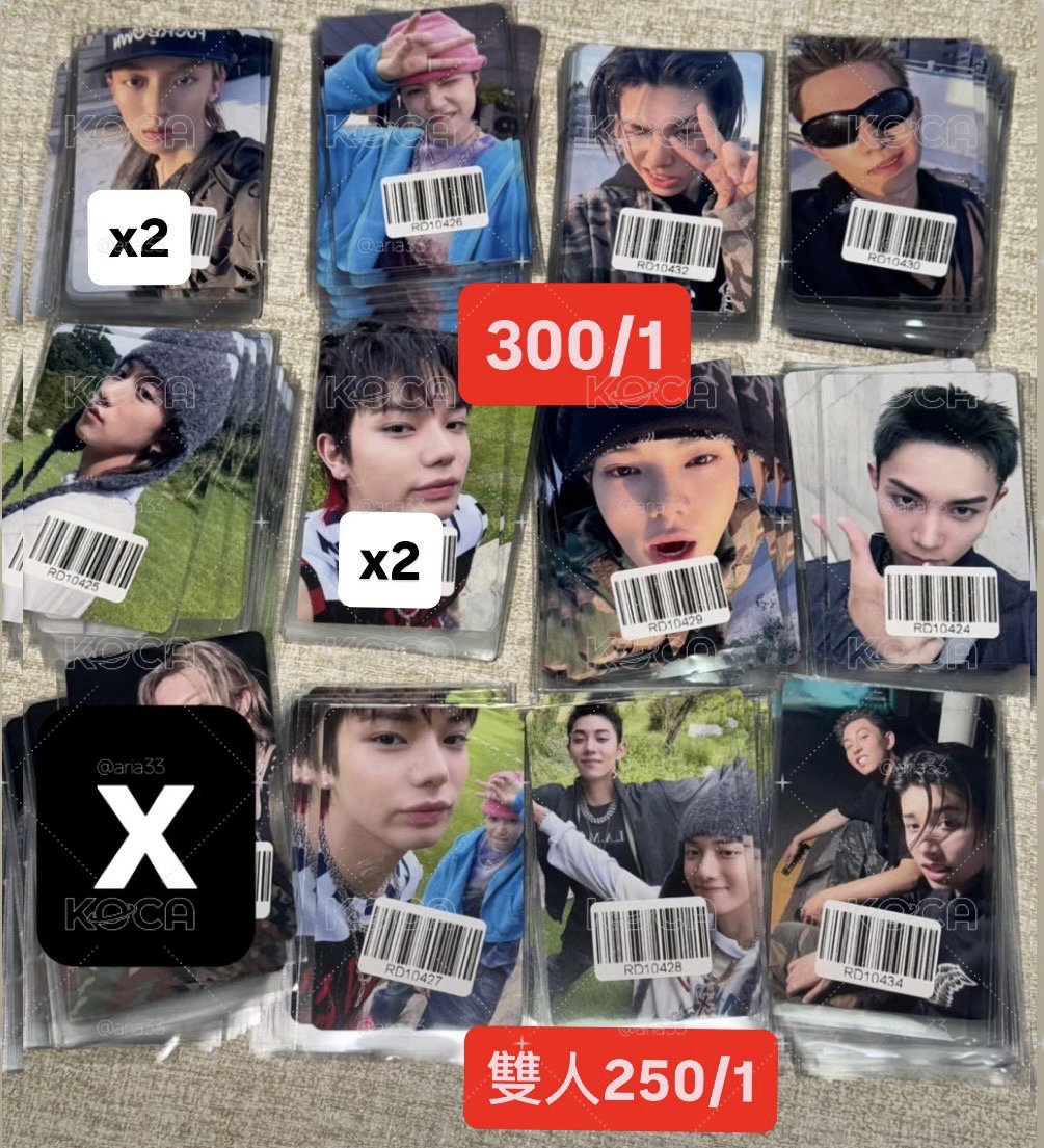 LNGSHOT小卡｜杜巧小卡｜證件照小卡｜KMS中文卡背｜貼紙書B版｜練習日小卡