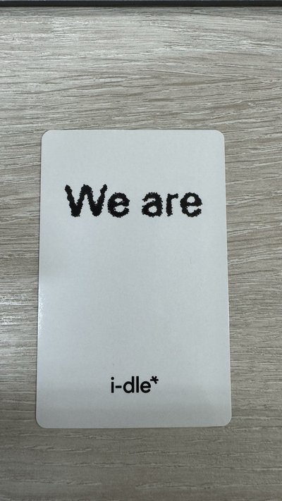 琦 We are 泡泡摩奇 幸運卡 A ver.