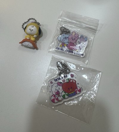 贈物 BT21 藏壽司 扭蛋 壓克力吊飾 立體吊飾