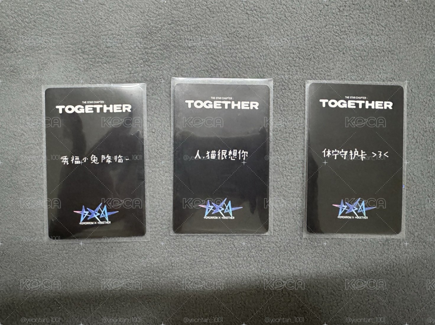 (中背)正規四 yzy 1.0 特典卡 彬顯寧