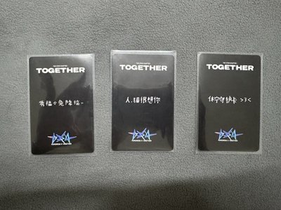 (中背)正規四 yzy 1.0 特典卡 彬顯寧