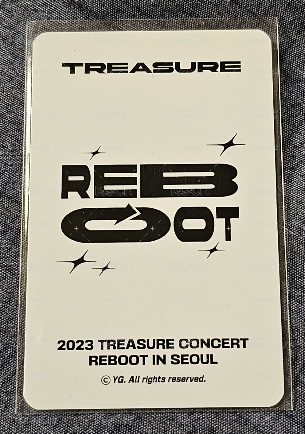 2023 TREASURE CONCERT [REBOOT] IN SEOUL SO JUNGHWAN 🐮