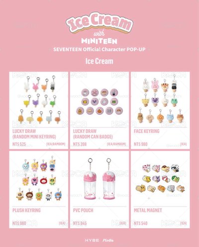 MINITEEN ICE CREAM快閃店代購