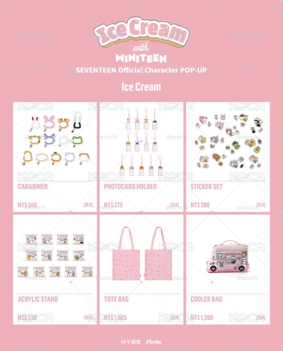 MINITEEN ICE CREAM快閃店代購