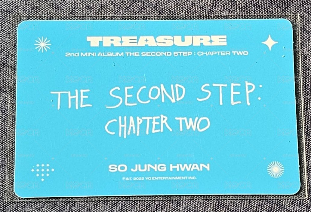 TREASURE THE SECOND STEP:CHAPTER TWO SO JUNGHWAN 🐮