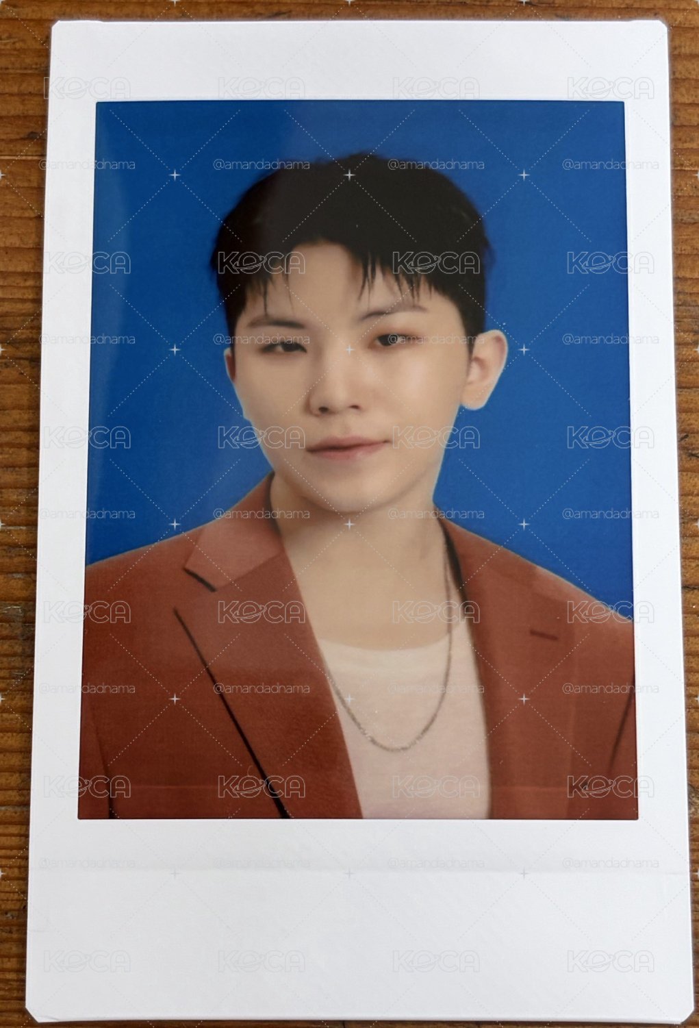 WOOZI BE THE SUN拍立得
