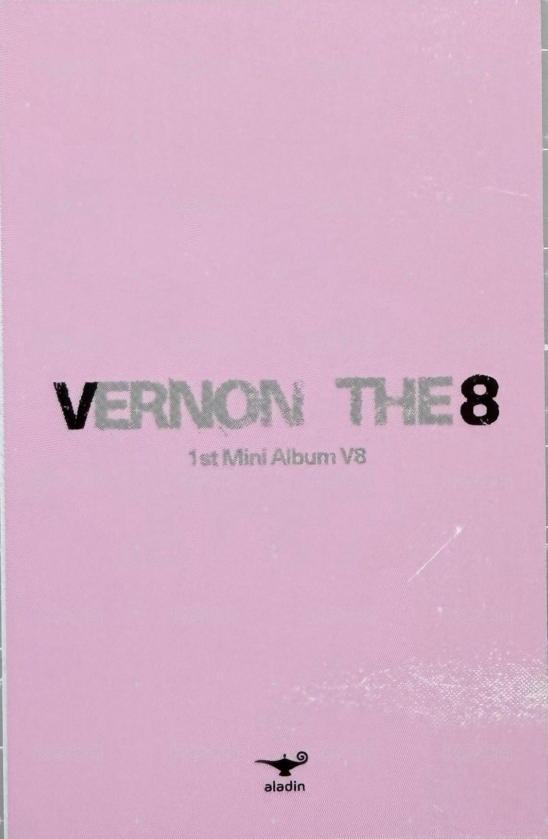 ‘V8’ 阿拉丁 COMPACT ver. 特典卡 拍立得 背面