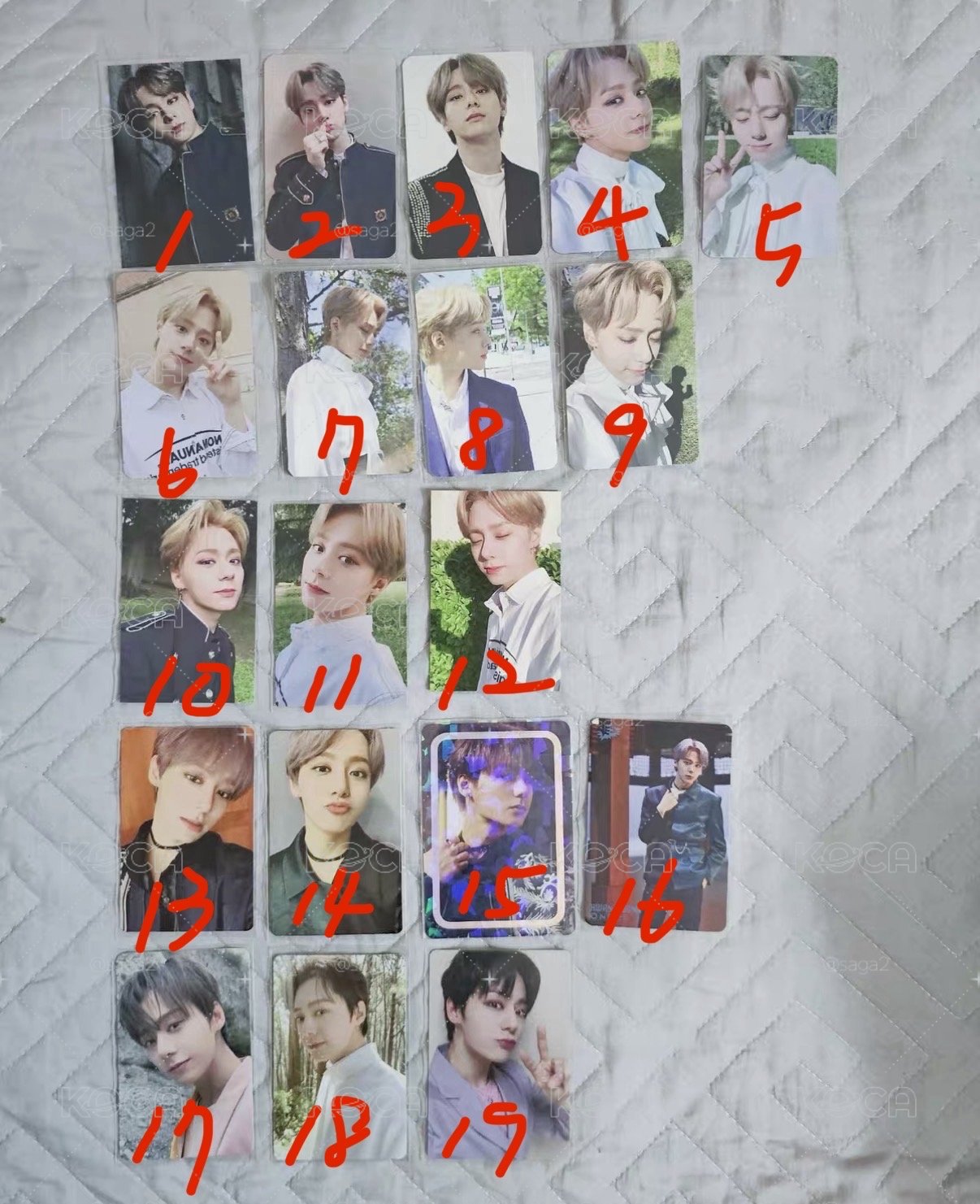 代購 oneus 煥雄 早期小卡 twilight 日專 專卡 小卡