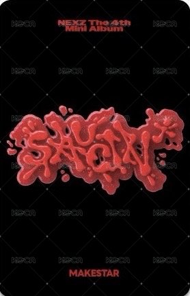 SAUCIN ms 特典卡  背面