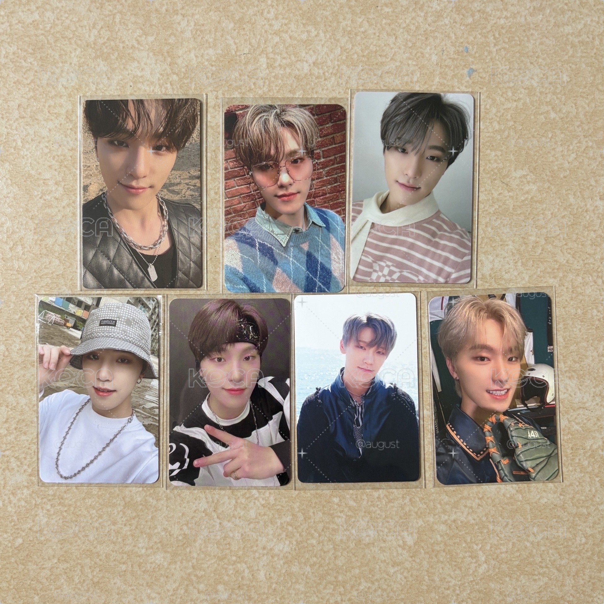 SEVENTEEN 李燦 小卡 特典 小盤