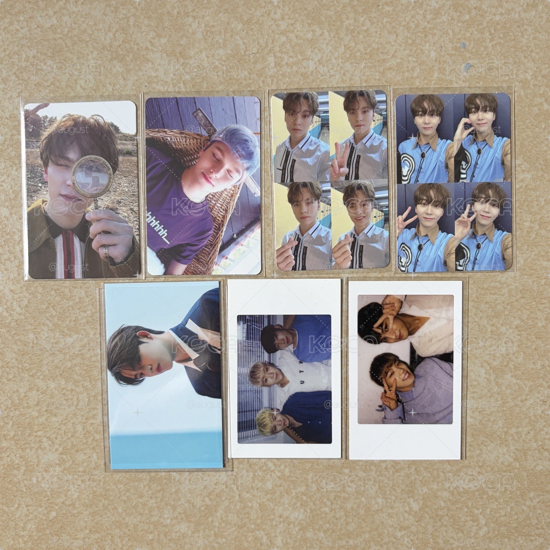 SEVENTEEN 四格 小盤