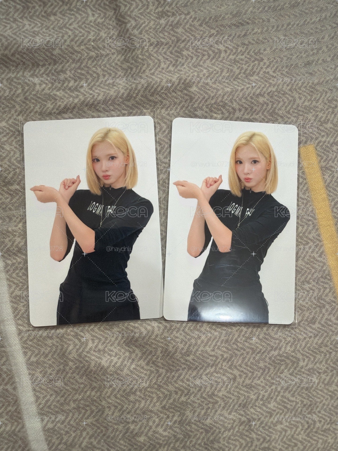 現貨當日出貨/迷二 QQ音樂 特典卡 Jiwoo