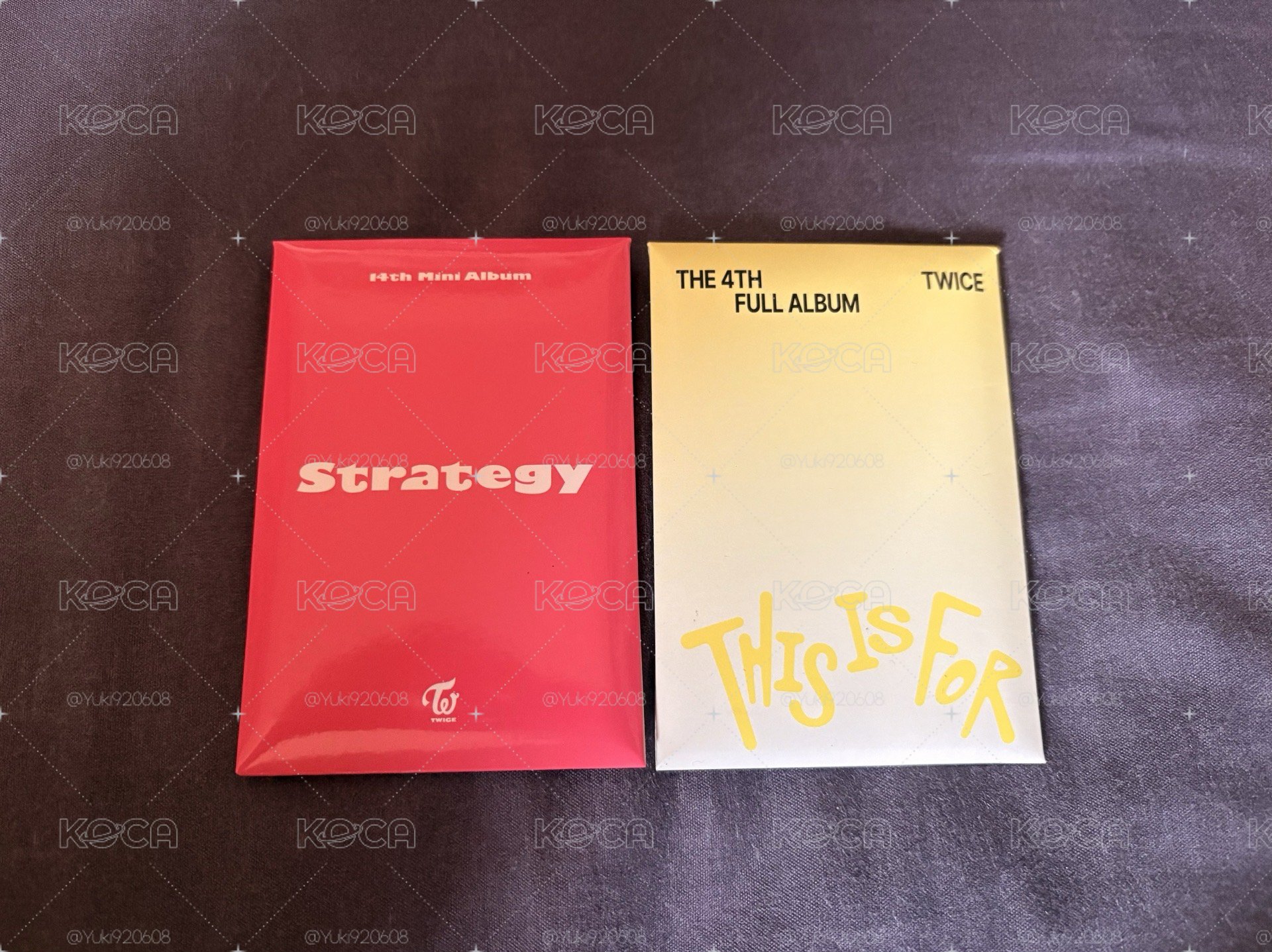 twice預購禮小卡
