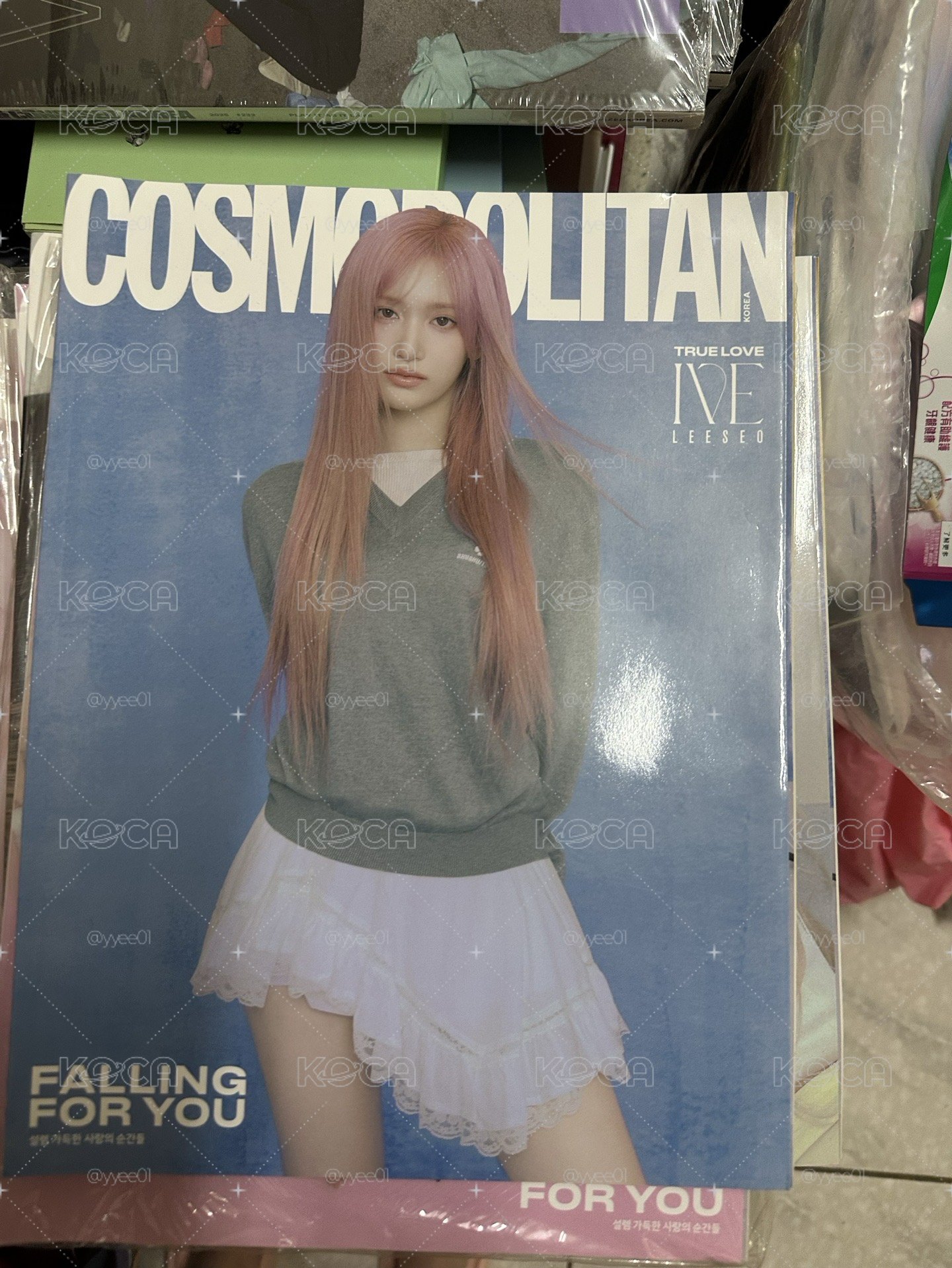 IVE cosmopolitan 雜誌 2024 2026 款
