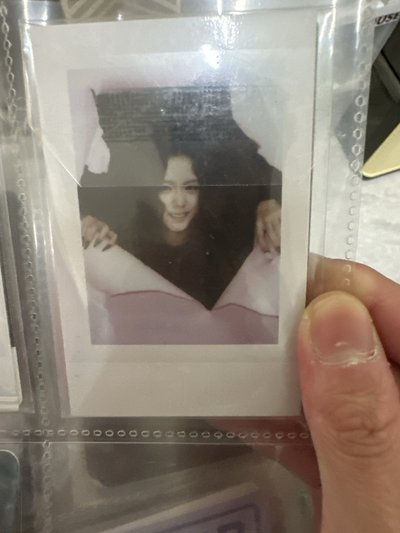 Blackpink jisoo AMORTAGE  特典卡 