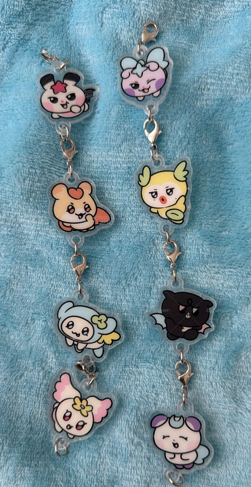 LINE FRIENDS 吊飾 弘中 星化 潤浩 呂尚 崔傘 旼琦 友榮 鍾浩