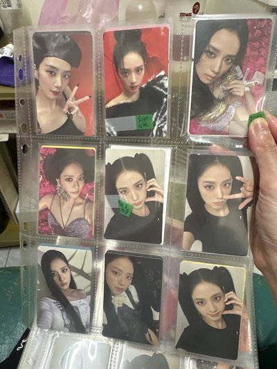 Blackpink jisoo ME 特典卡 全部24張