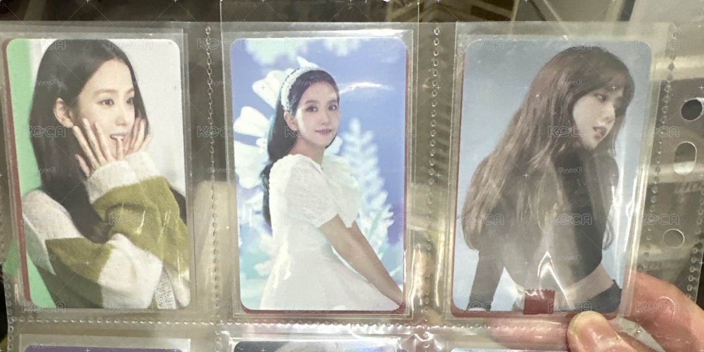 Blackpink jisoo ME 特典卡 全部24張