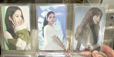 Blackpink jisoo ME 特典卡 全部24張
