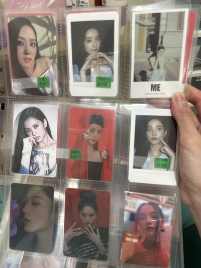 Blackpink jisoo ME 特典卡 全部24張
