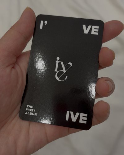 IVE 安俞真 yujin 打歌卡