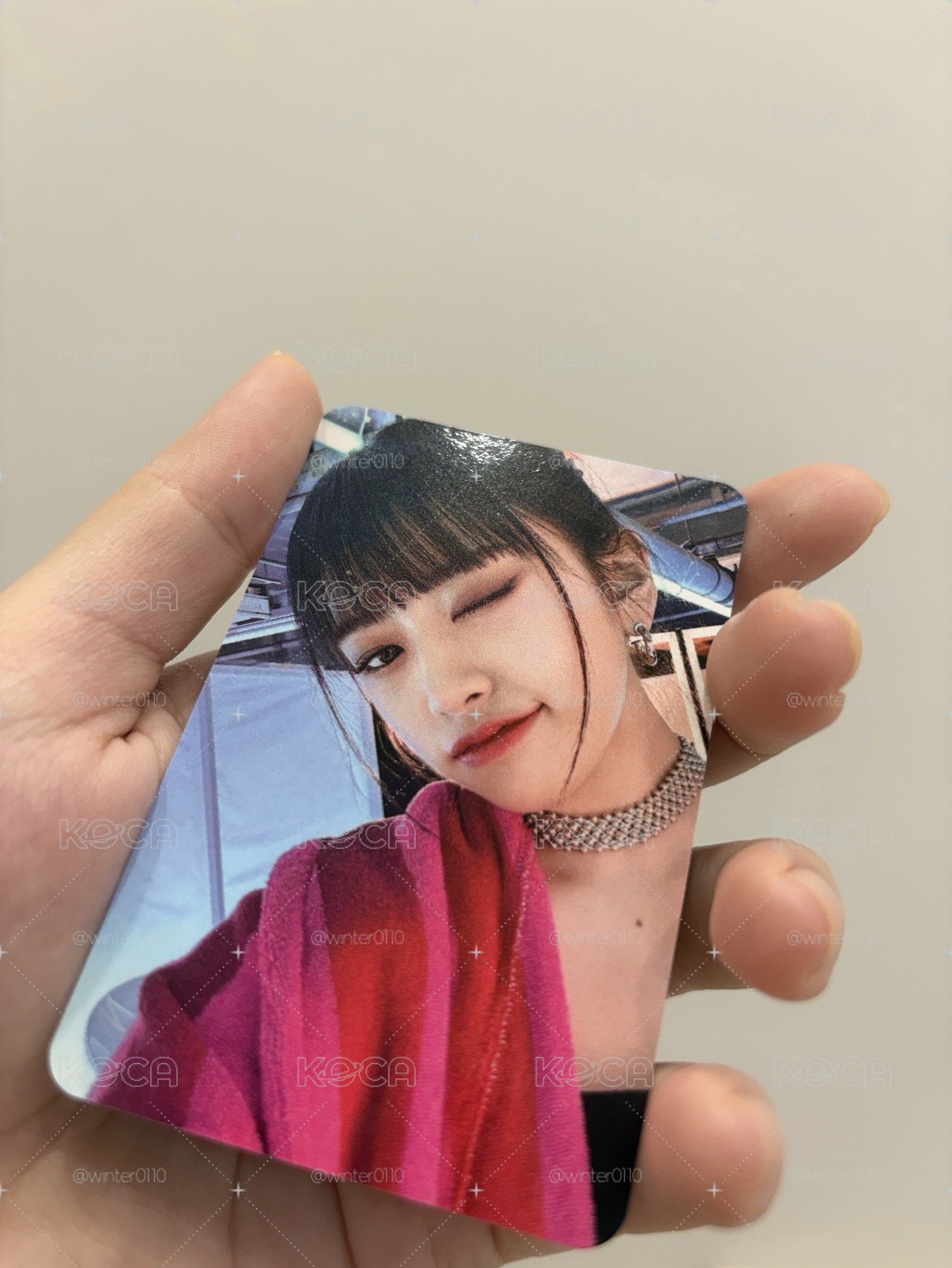 IVE 安俞真 yujin 打歌卡