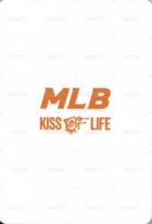 MLB 1.0 代言卡  背面