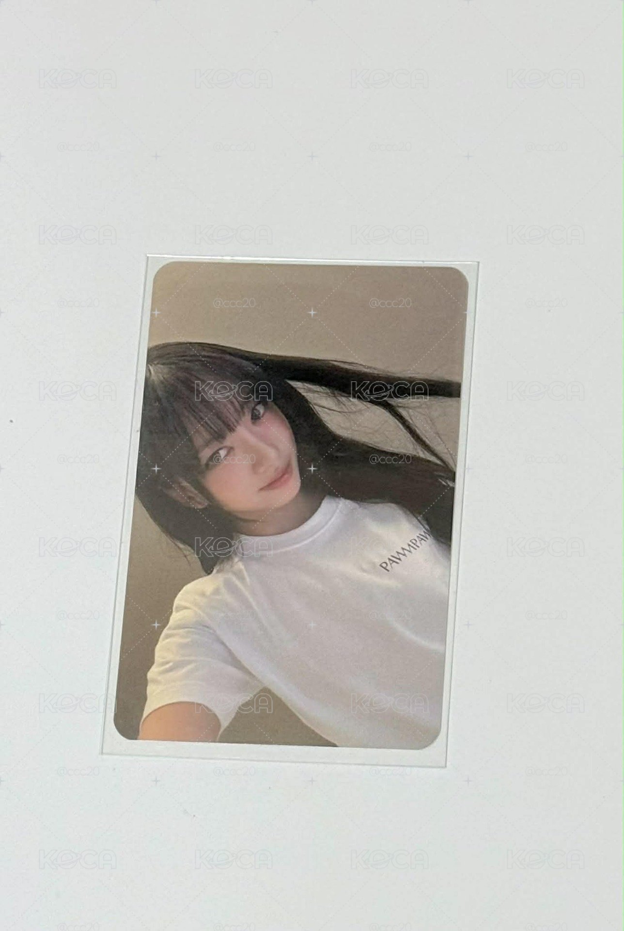 ［代開賣場🐹］Sooin白衣會員禮 量少 長髮女神