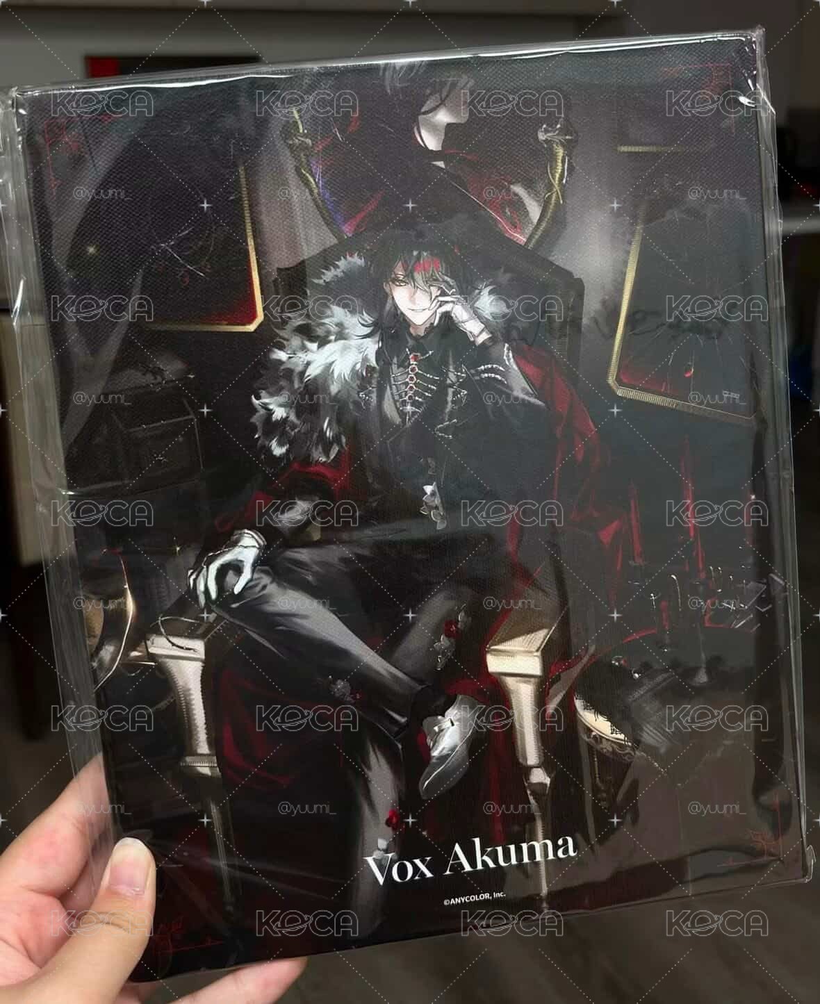 Luxiem四周年 彩畫 vox 4周年帆布畫